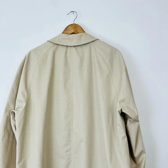 Burberry Beige Nova Check Lined Classic Utility Trench Coat UK L - Picture 15 of 16